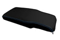 Console Lid Pull Over Cover Leather for Lincoln Town Car (2003–2011) Blue Stitch
