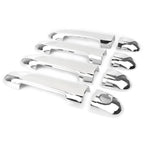 Set of 4 Door Handle Trim Covers Chrome for KIA Forte Cerato (2010–2012)