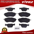 Ceramic Brake Pads for Subaru Legacy Outback WRX (2015–2019)