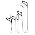 Set of 6 Dent Repair Tools for Automotive PDR Removal (26-57cm)