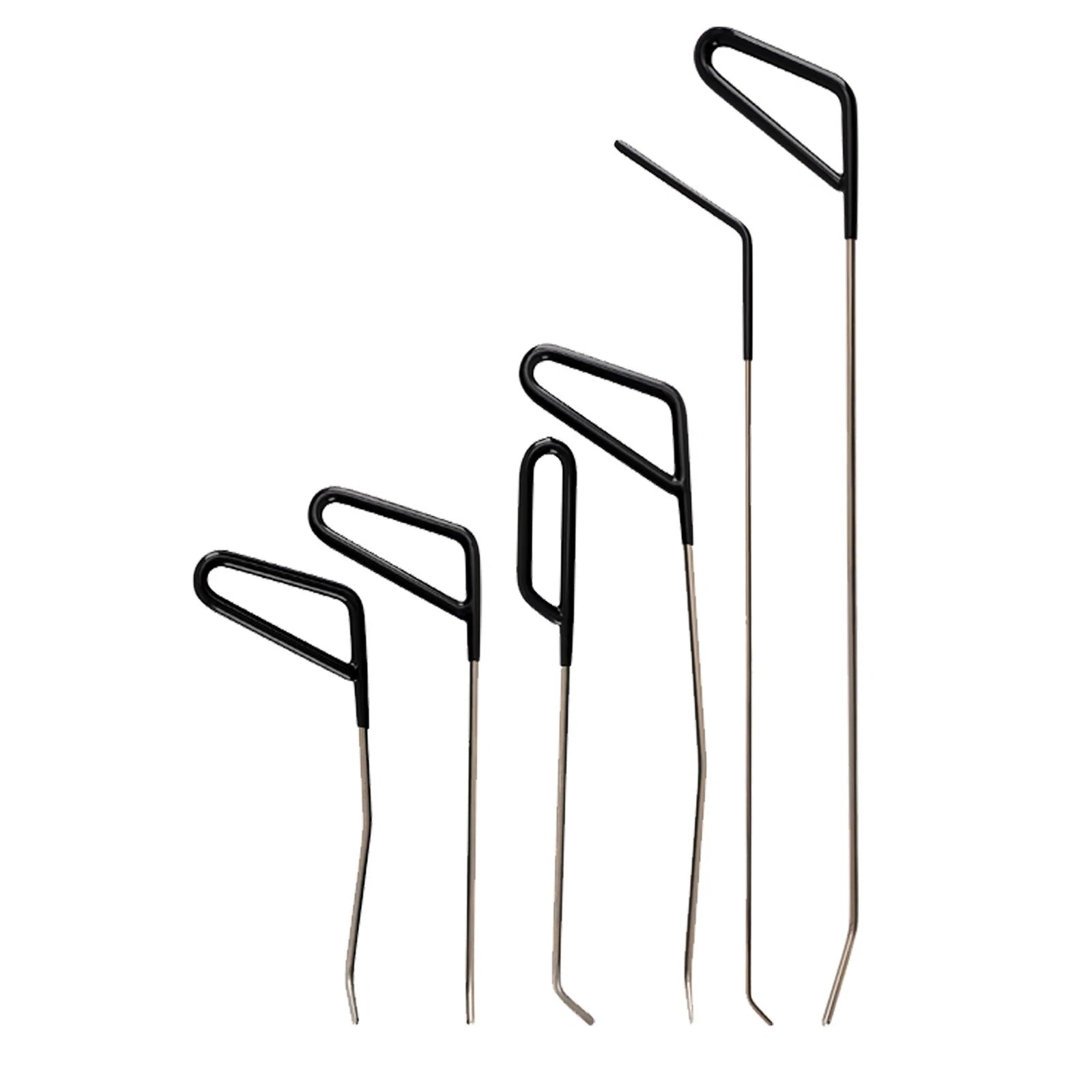 Set of 6 Dent Repair Tools for Automotive PDR Removal (26-57cm)