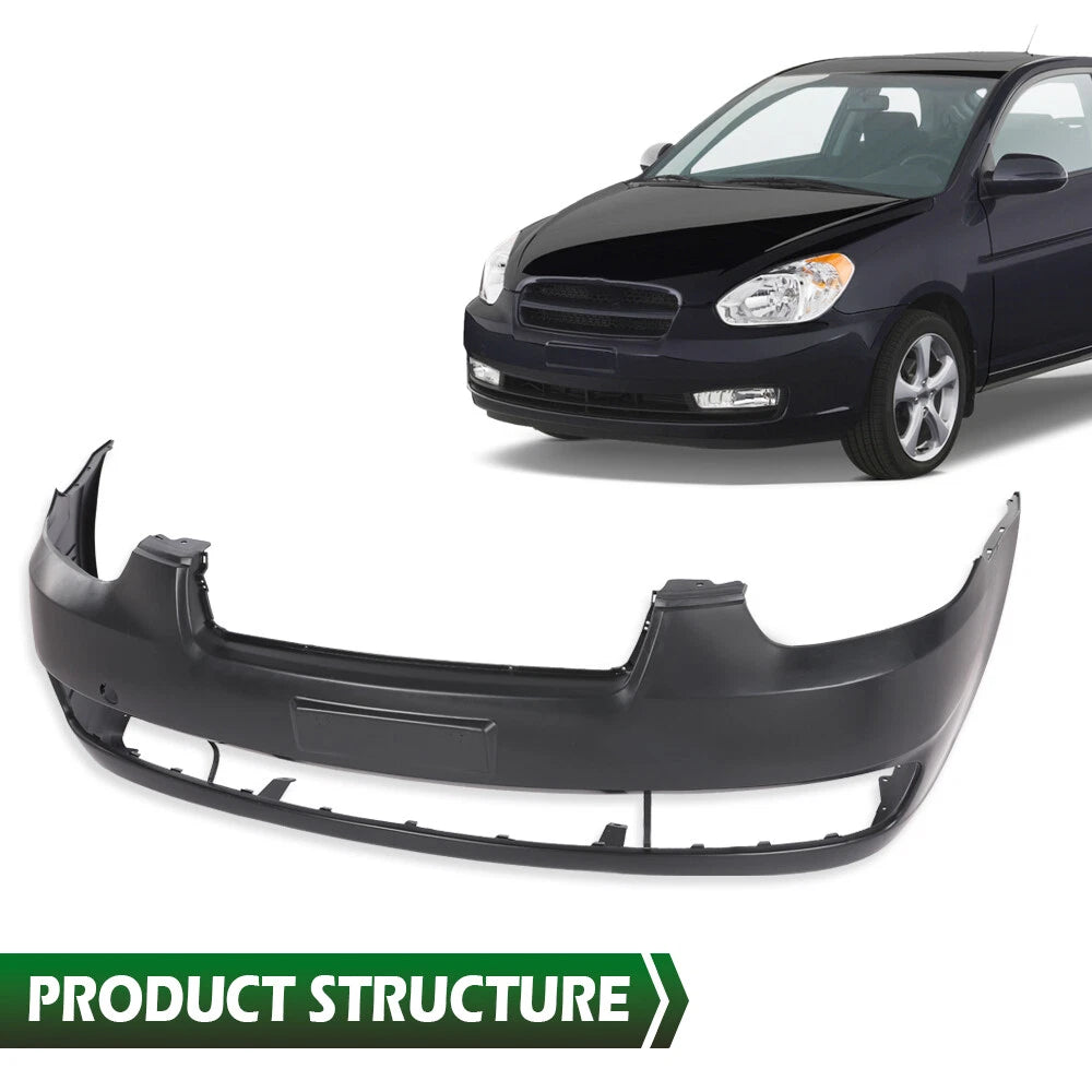 Front Bumper Cover for Hyundai Accent (2006–2010)
