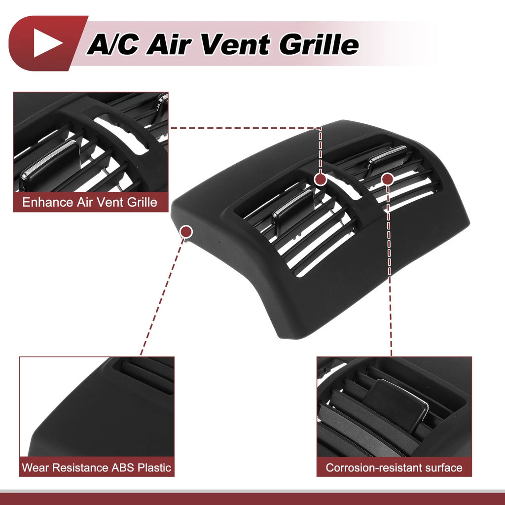 Rear Center Console Air Outlet Vent Grille No. 21283004549116 for Mercedes-Benz 