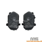 ATV LED Hi/Low Beam Angel Eye Headlights for Polaris RZR, ACE, Sportsman, Ranger
