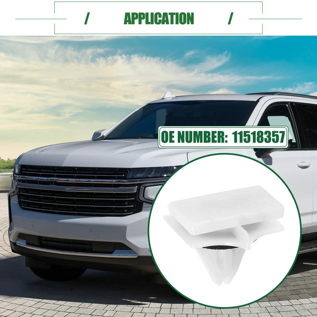 40 x Rocker Panel Clips for Chevrolet Avalanche (2007-2013)