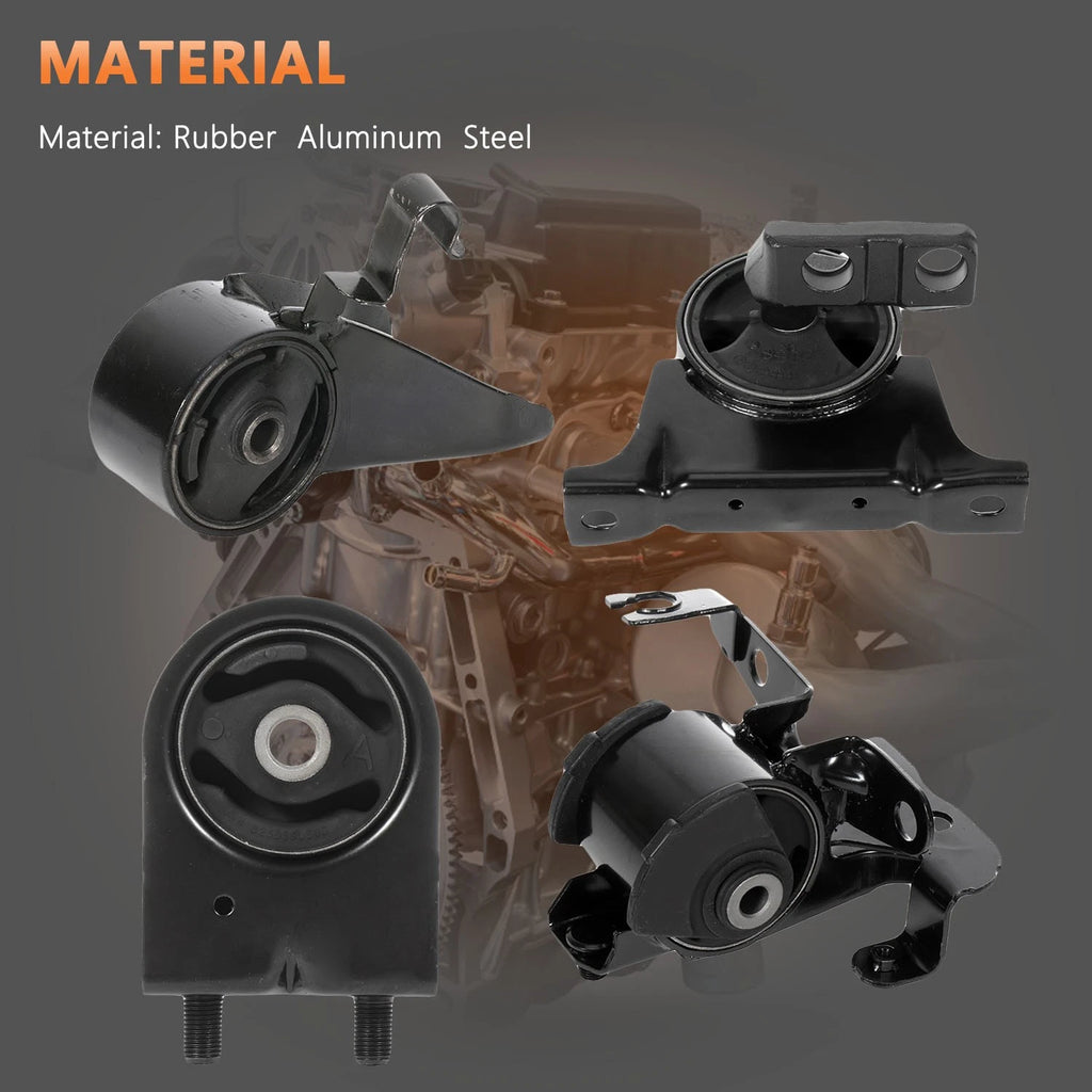 4X Engine Motor Mount Kit for Mazda Protege5 2002–2003 2.0L Manual Trans