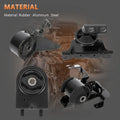 4X Engine Motor Mount Kit for Mazda Protege5 2002–2003 2.0L Manual Trans