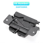 Rear Liftgate Door Lock Actuator Motor for BMW 435i Gran Coupe (2014–2020) No. 51247233025