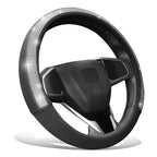 Steering Wheel Cover for Universal Fit (14.5"-15") Matte Grain Texture