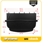 Carbon Fiber Rear Cargo Security Trunk Cover for Honda CR-V (2007–2011)