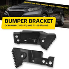 Set of 2 Upper Bumper Grille Bracket Support Beams for Honda HR-V (2016–2018)