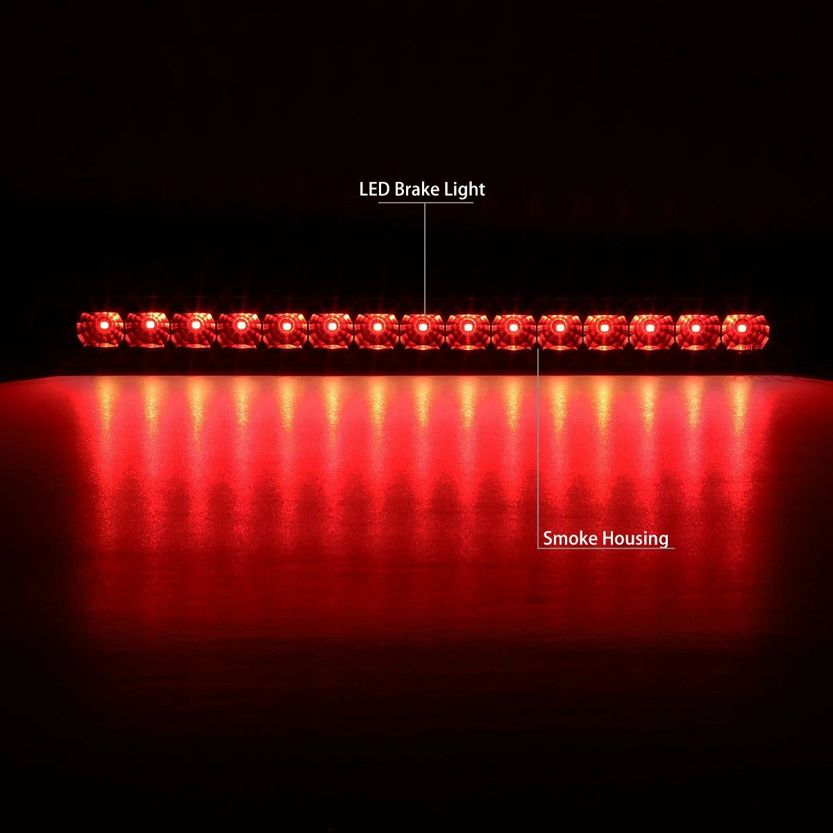 Full LED Third Brake Light for Nissan Pathfinder QX4 (2001–2004)