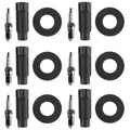 Set of 6 Denso Standard Spark Plugs & Coil Boots for Ford Escape, Mercury Milan (2001–2012)