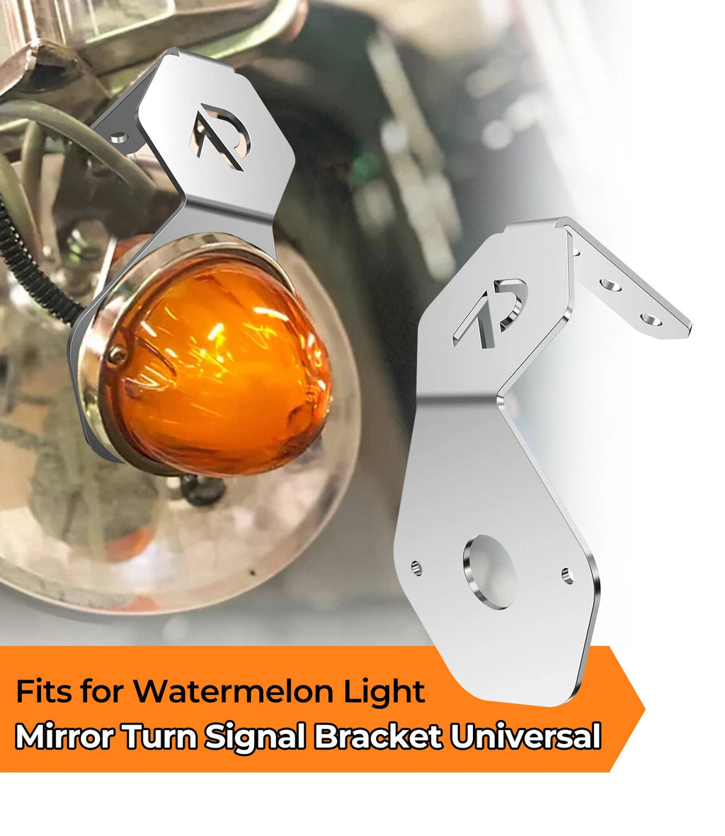 2X Angled L Bracket for Watermelon Mirror Turn Signal Light