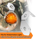 2X Angled L Bracket for Watermelon Mirror Turn Signal Light