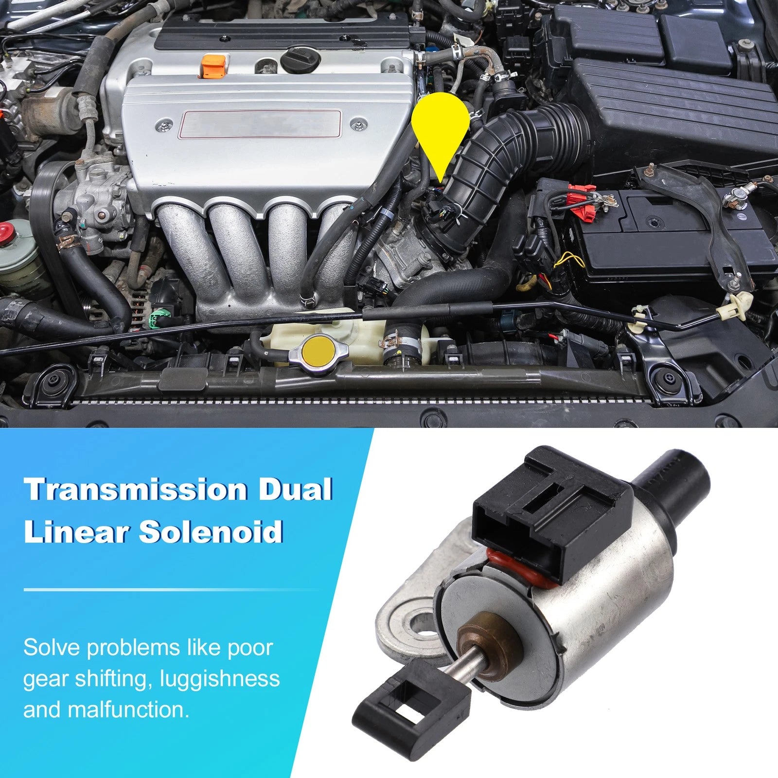 JF009E Transmission Shift Solenoid for Nissan Cube (2009–2014)