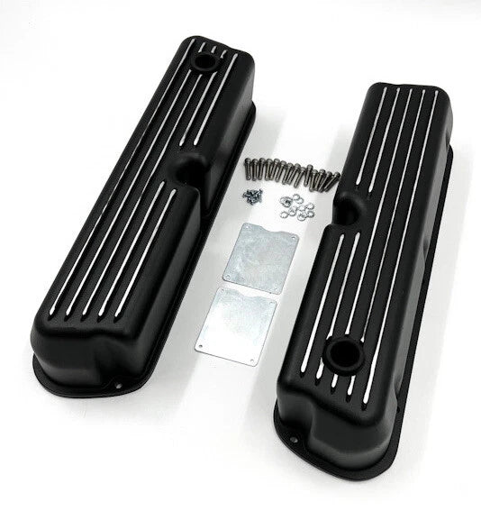 Tall Finned Aluminum Valve Covers Replacement for Ford 289 SBF (1962–1985)