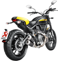Akrapovic Titanium Muffler for Ducati Scrambler (2015–2023) S-D8SO4-CUBTBL/1
