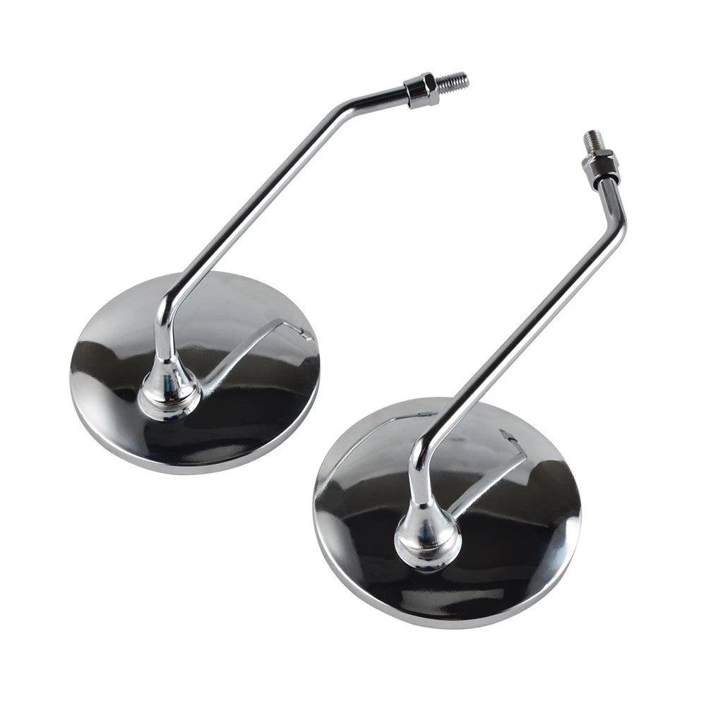 Set of 2 Vintage Mirrors for Honda Z50 ST50 ST70 CH50 CH70 CL70 CT90 CL90 CB100 CB125