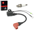 Ignition Coil with Spark Plug for Yamaha 2 Stroke HP