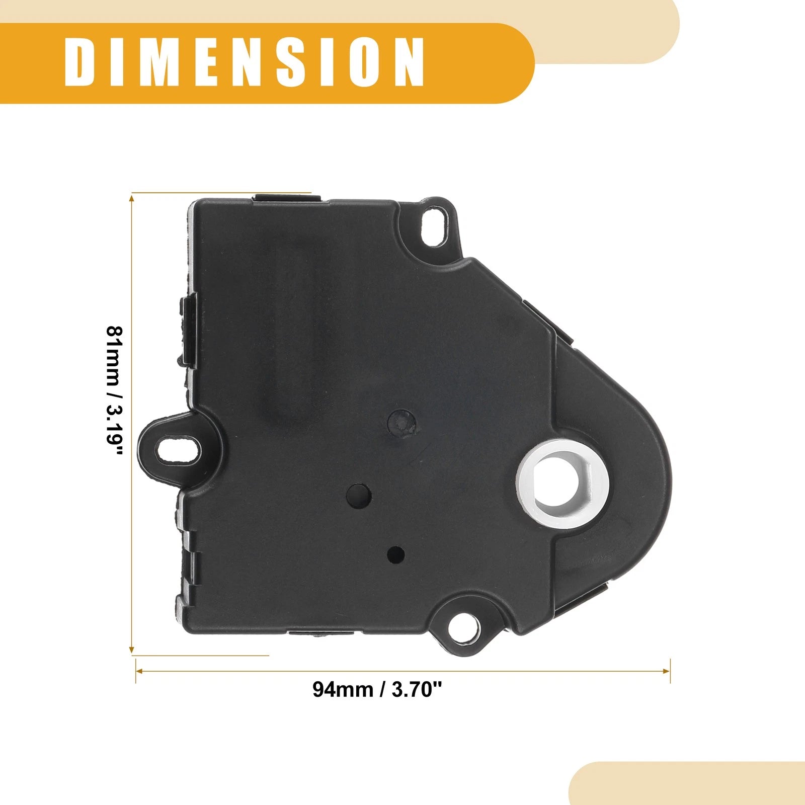 HVAC Heater Blend Door Actuator No. 16141802 for Chevrolet Blazer (1992–1994)