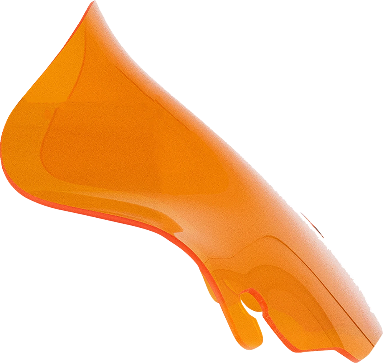 Klock Werks Kolor Flare Windshield 6.5" for FLH (2014–2023) - Orange KWW-01-0695