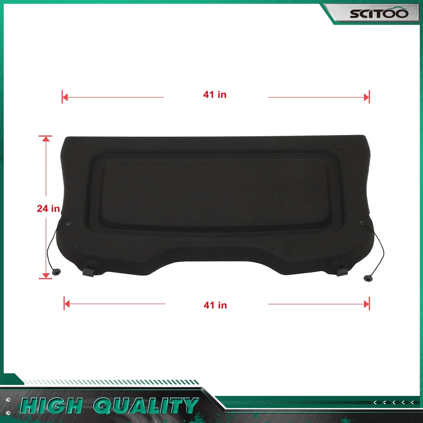 Trunk Cargo Cover for Ford Focus Hatchback SE (2012–2018)