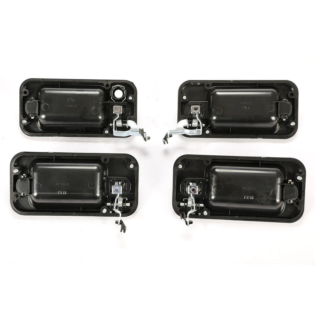4Pcs Door Grab Handle Frame Cover Trim for Hummer H2 (2003–2009)