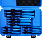 12Pcs Snap Ring Pliers Set Internal/External 0.038in 0.047in 0.070in 0.090in