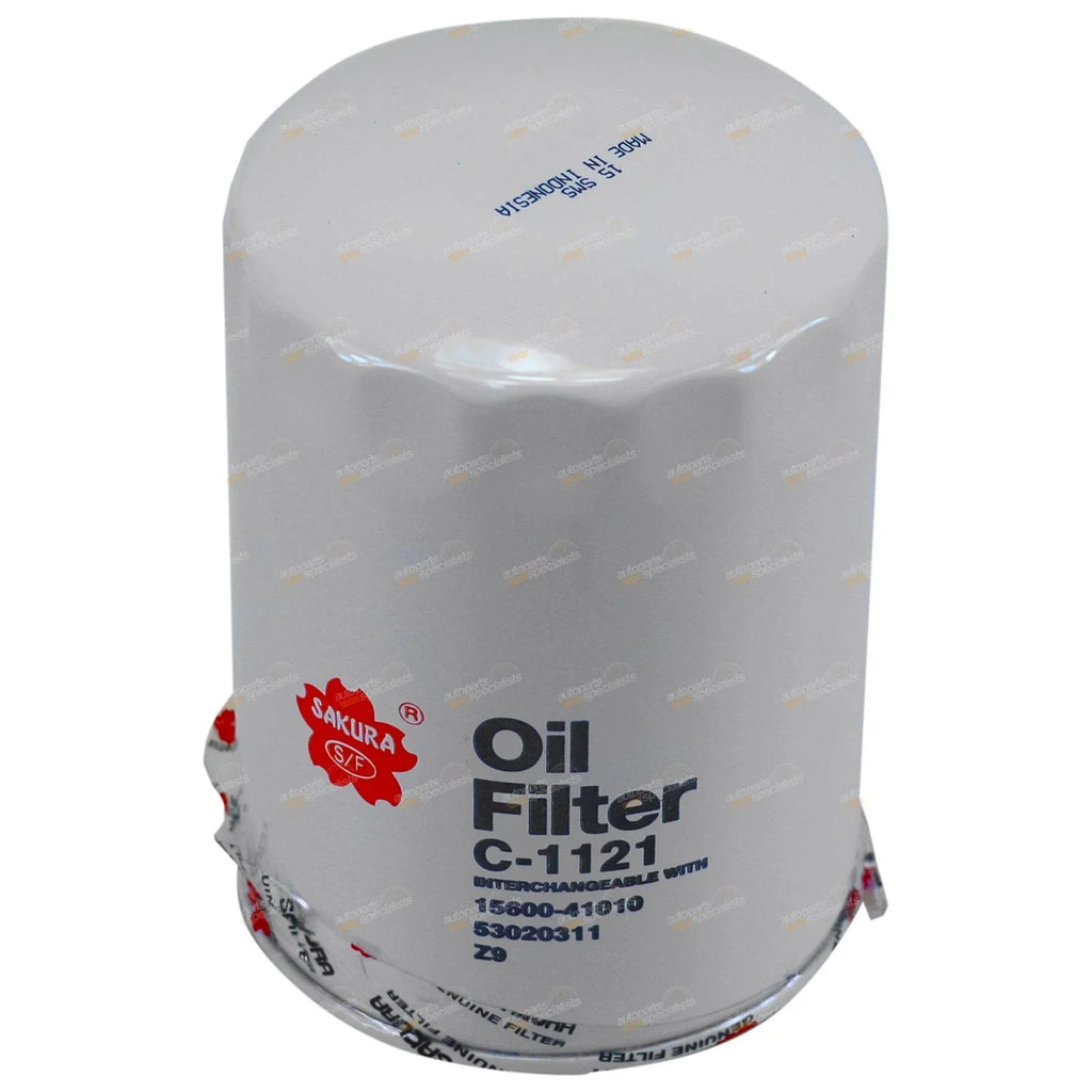 6 x Spin On Oil Filters C1121