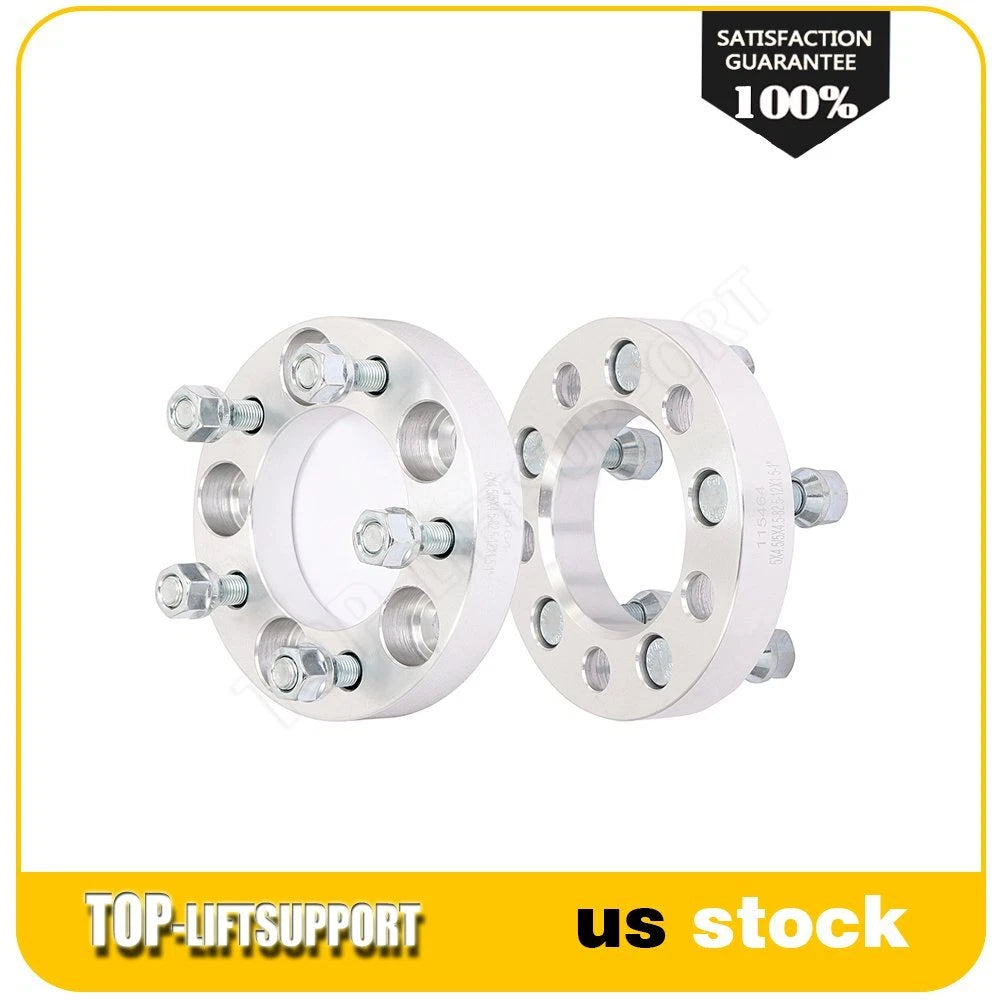 2X 1" Wheel Spacers for Toyota Tacoma, Honda Accord, Civic, Ford, Acura