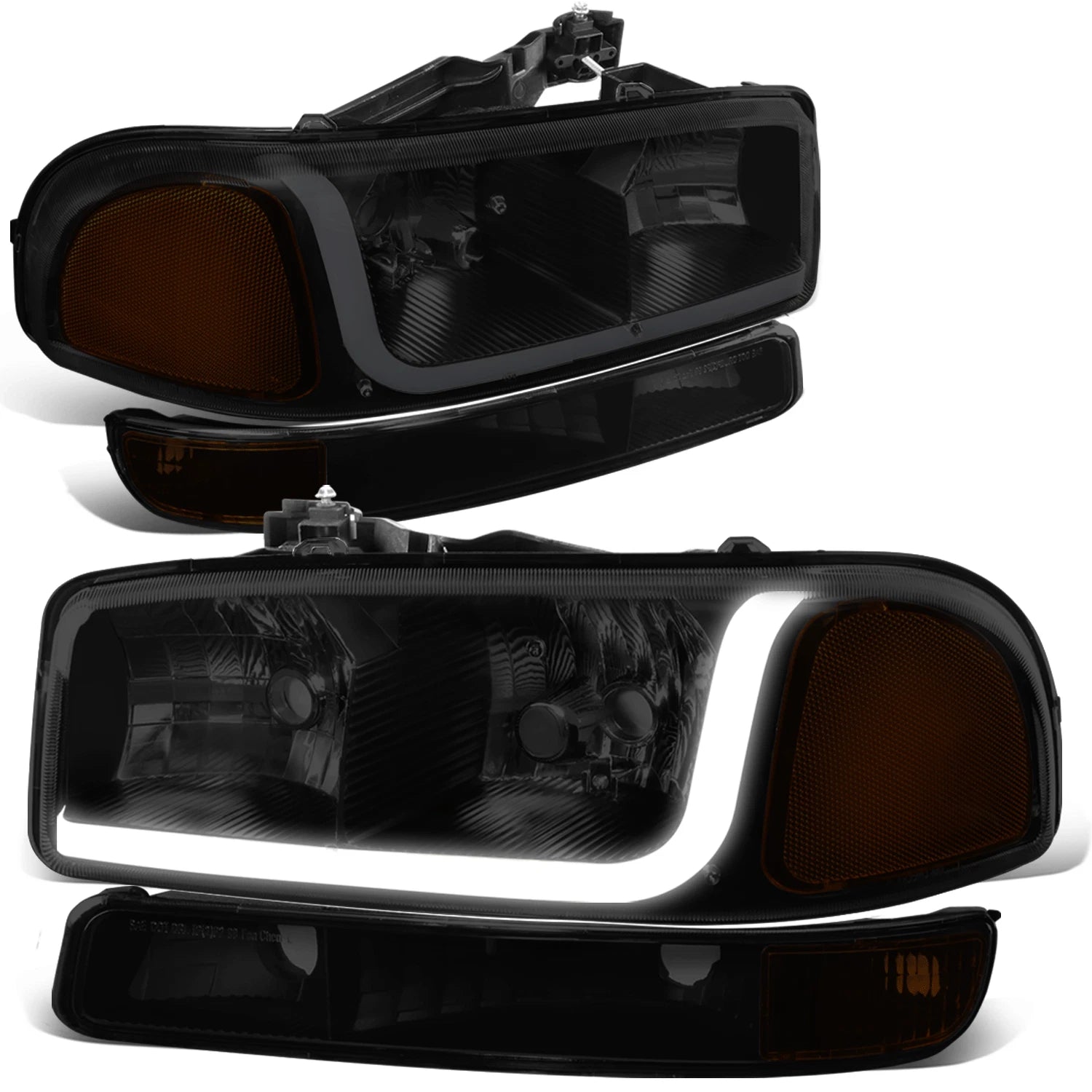 LED DRL Headlight Bumper Signal Lamp for Sierra 1500 2500 (1999–2007)