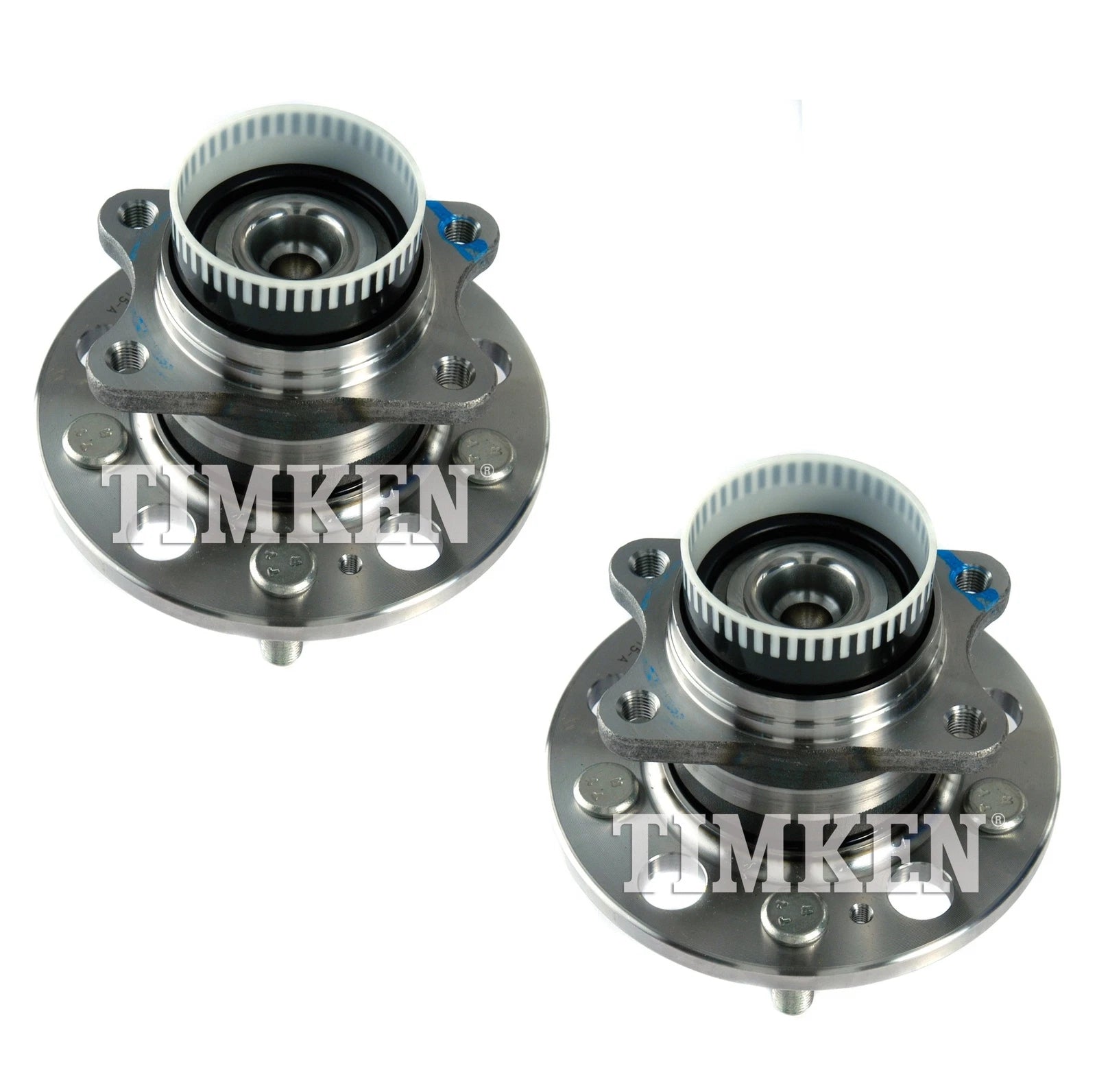 Set of 2 Rear Wheel Bearing Hub Kit for Hyundai Azera, Kia Sportage (2006–2016)