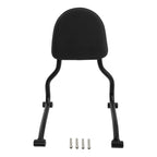 Sissy Bar Backrest Pad for Honda Rebel CMX250 300 500 (2017–2023) Black