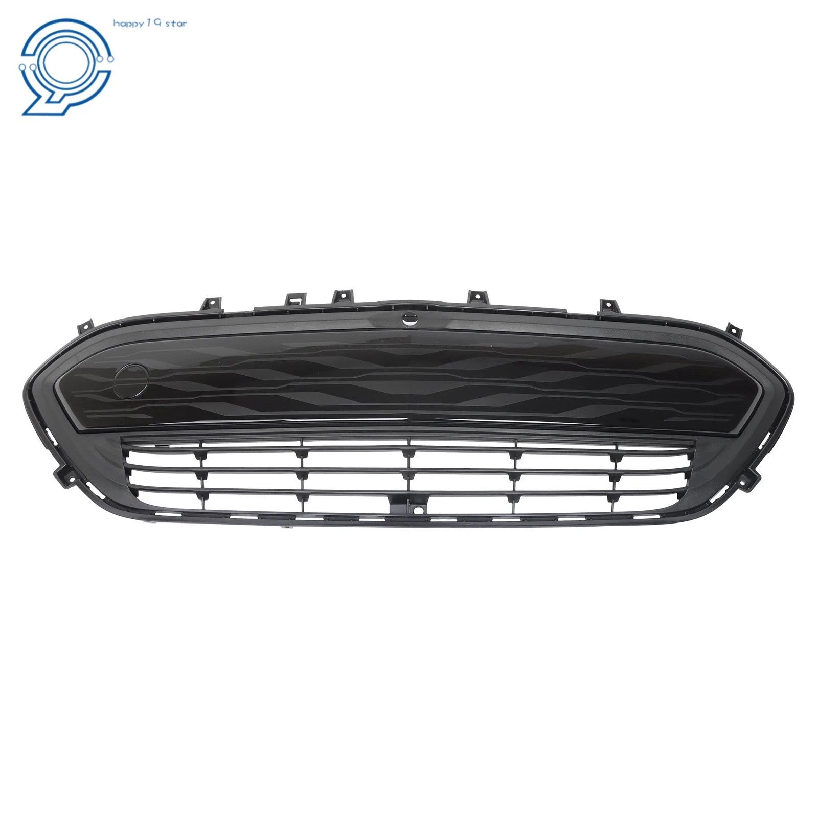 Front Bumper Lower Grille Assembly Gloss Black for Chevrolet Bolt EV (2017-2019)