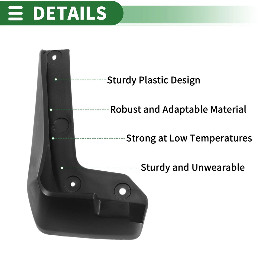 Mud Flaps Splash Guards for Honda Crider (2013–2018)