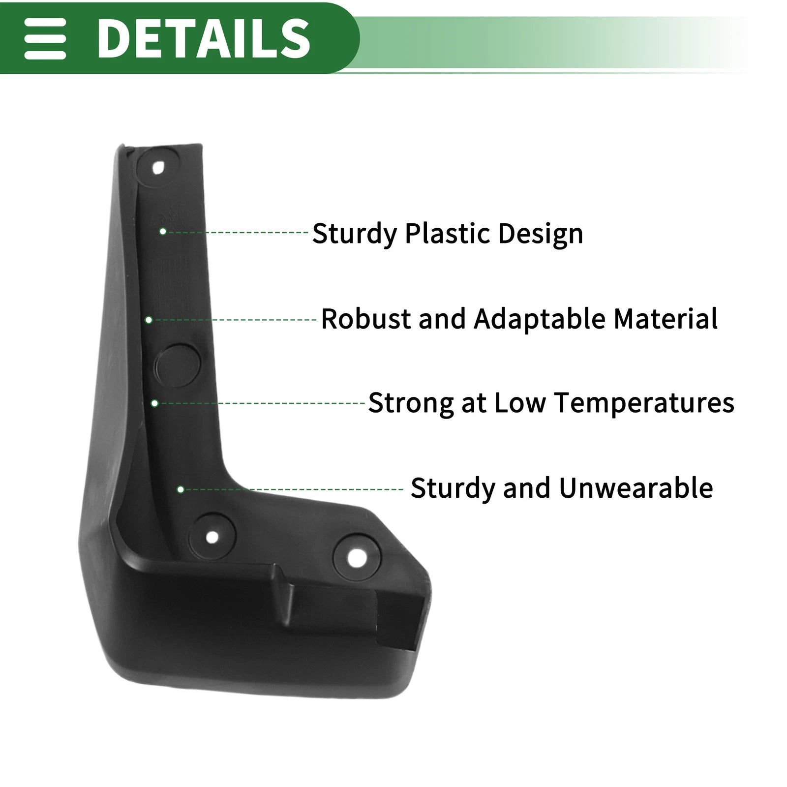 Mud Flaps Splash Guards for Honda Crider (2013–2018)