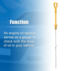 Engine Oil Level Indicator Dipstick for Chevrolet Aveo (2004-2008) Yellow