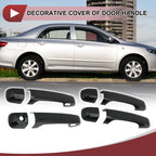 Set of 4 Car Door Handle Covers for Toyota Land Cruiser Prado J150 (2009–2023)