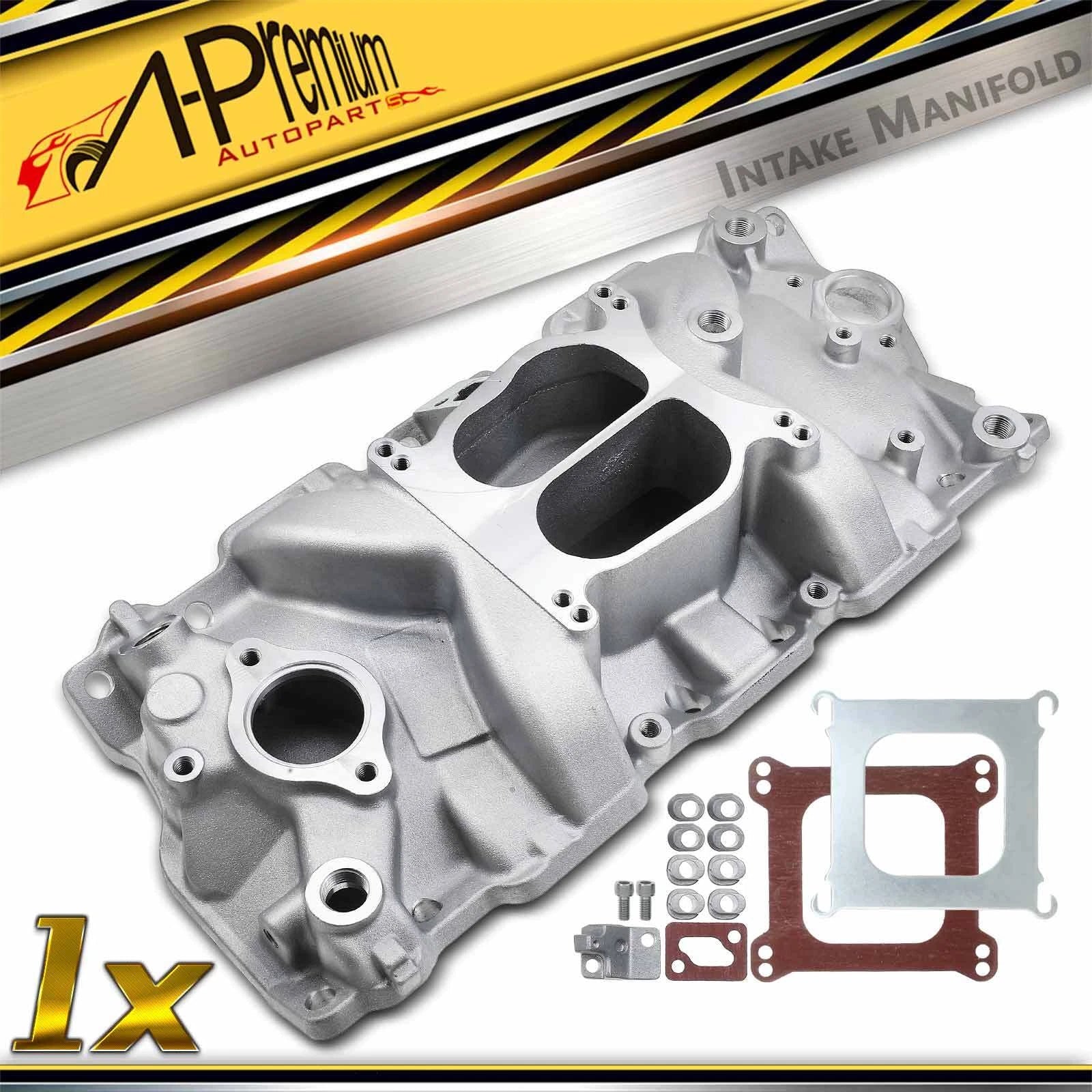 Dual Plane Intake Manifold for Chevy 283 305 (1976–1995)