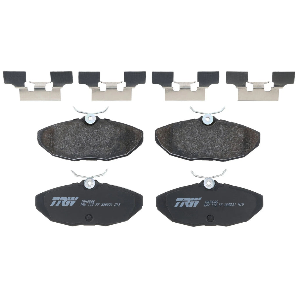 Set of 4 Disc Brake Pads for Lincoln LS (2000–2006)