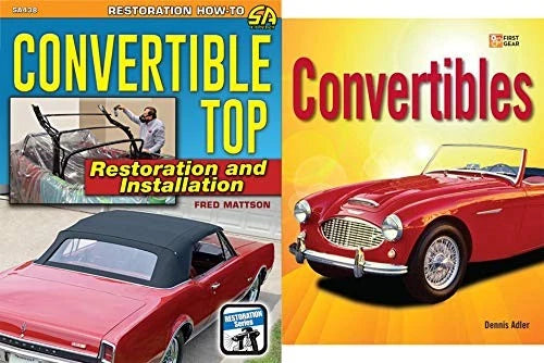 Convertible Top Restoration and Installation Book Set for Universal 
