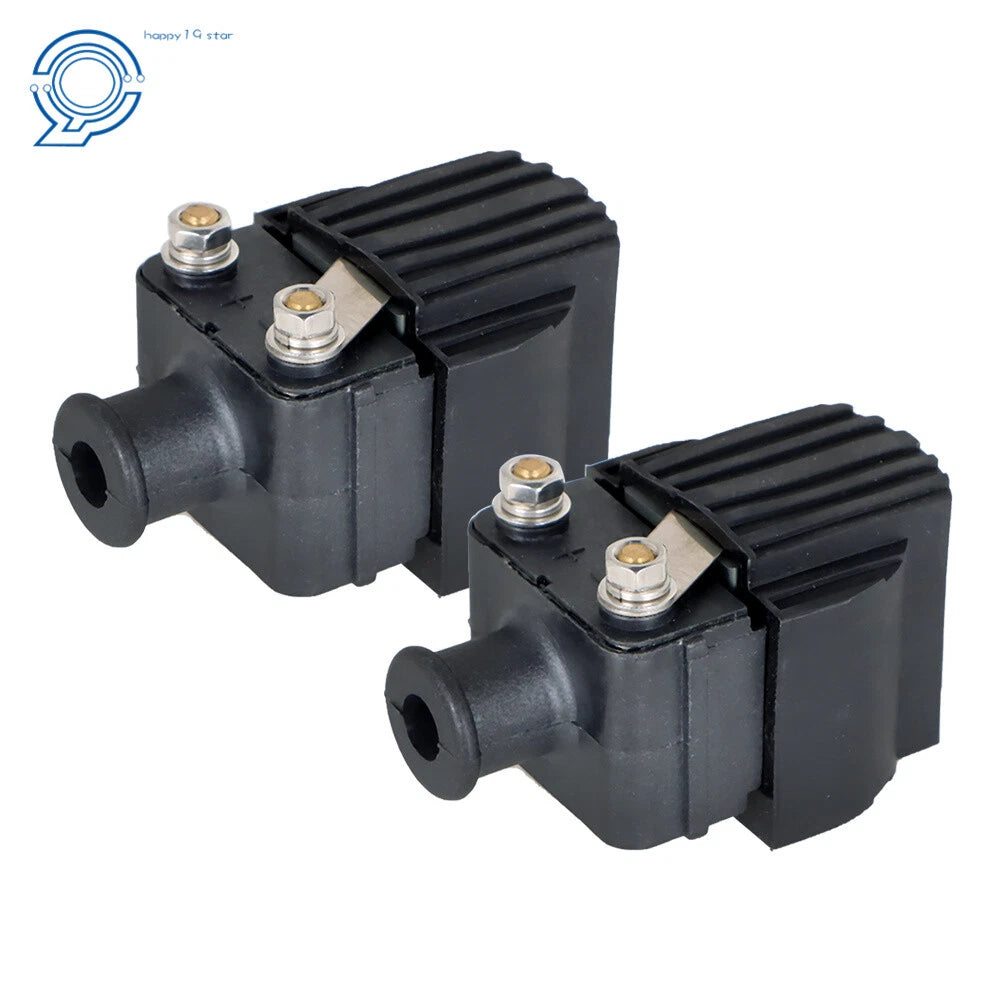 Set of 2 Ignition Coils for Mercury Mariner 25HP Outboard (1990–2006)