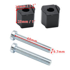 25mm Handlebar Riser Spacers for KTM 390 790 890 1290 Adventure/R (2019–2024)