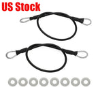 Set of 2 Extended Tailgate Cables for Honda Pioneer 700 & 1000 (2014–2023)