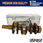 Crankshaft for Yanmar 3D84-2 3D84 3D84E Komatsu Engine