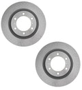Set of 2 Front Coated Disc Brake Rotors for Lexus GX460, Toyota 4Runner (2010–2023)