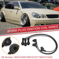 3pcs Spark Plug Wire Ignition Coil Cable No. 9091915457 for Lexus GS300 IS300 (1998–2005)