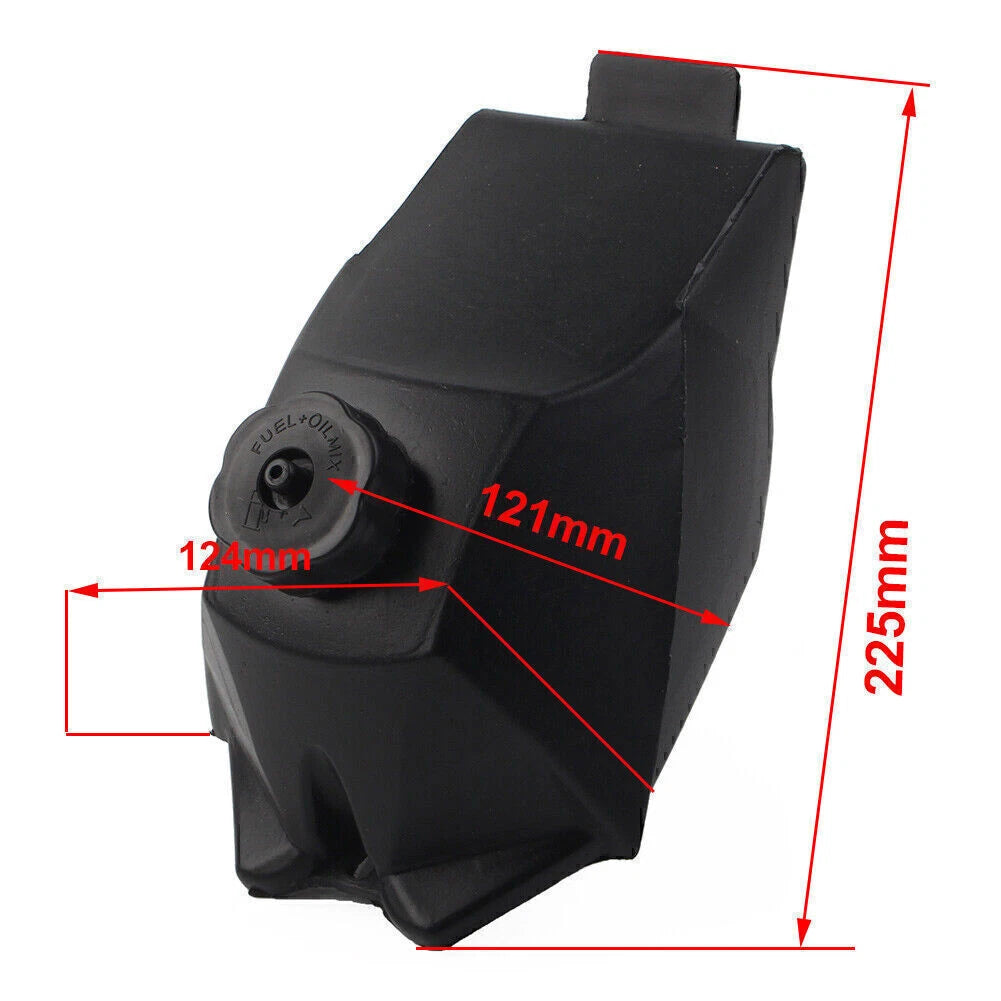 Fuel Tank for 47cc 49cc Mini ATV Quad Pocket Dirt Bike (2-Stroke)