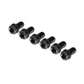 6pcs M8x35mm Titanium Torx Head Flange Bolts for Motorcycle Bike